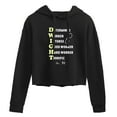 thumbnail image 1 of The Office - Dwight Defined - Juniors Cropped Pullover Hoodie, 1 of 5