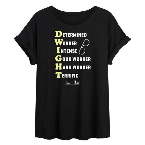 The Office - Dwight Defined - Juniors Ideal Flowy Muscle T-Shirt