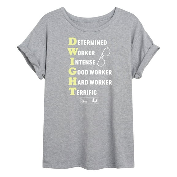 The Office - Dwight Defined - Juniors Ideal Flowy Muscle T-Shirt