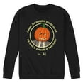 thumbnail image 1 of The Office - Dwight Pumpkin Head - Men's Crew Neck Fleece Pullover, 1 of 4