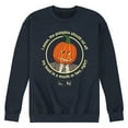 thumbnail image 1 of The Office - Dwight Pumpkin Head - Men's Crew Neck Fleece Pullover, 1 of 4