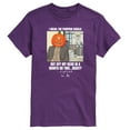 thumbnail image 1 of The Office - Dwight Pumpkin Head - Men's Short Sleeve Graphic T-Shirt, 1 of 3