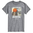 thumbnail image 1 of The Office - Dwight Pumpkin Head - Men's Short Sleeve Graphic T-Shirt, 1 of 4