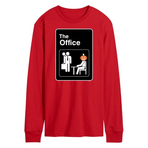 The Office - Halloween Door Sign - Men's Long Sleeve T-Shirt