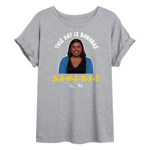The Office - Kelly Day Is Bananas - Juniors Ideal Flowy Muscle T-Shirt