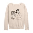 thumbnail image 1 of The Office - Kelly Tune Myself Out - Women's Lightweight French Terry Long Sleeve Shirt, 1 of 5