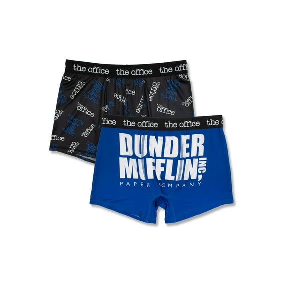 The Office Men's 2 Pack Poly Boxers