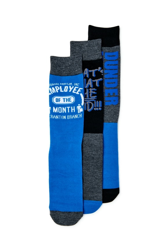 The Office Mens Socks, 3-Pack