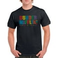 thumbnail image 1 of The Office Mens Graphic Tee Black - Dunder Mifflin Paper Co. 100% Cotton Classic Fit, 1 of 4