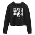thumbnail image 1 of The Office - No God Please No - Juniors Cropped Pullover Hoodie, 1 of 5