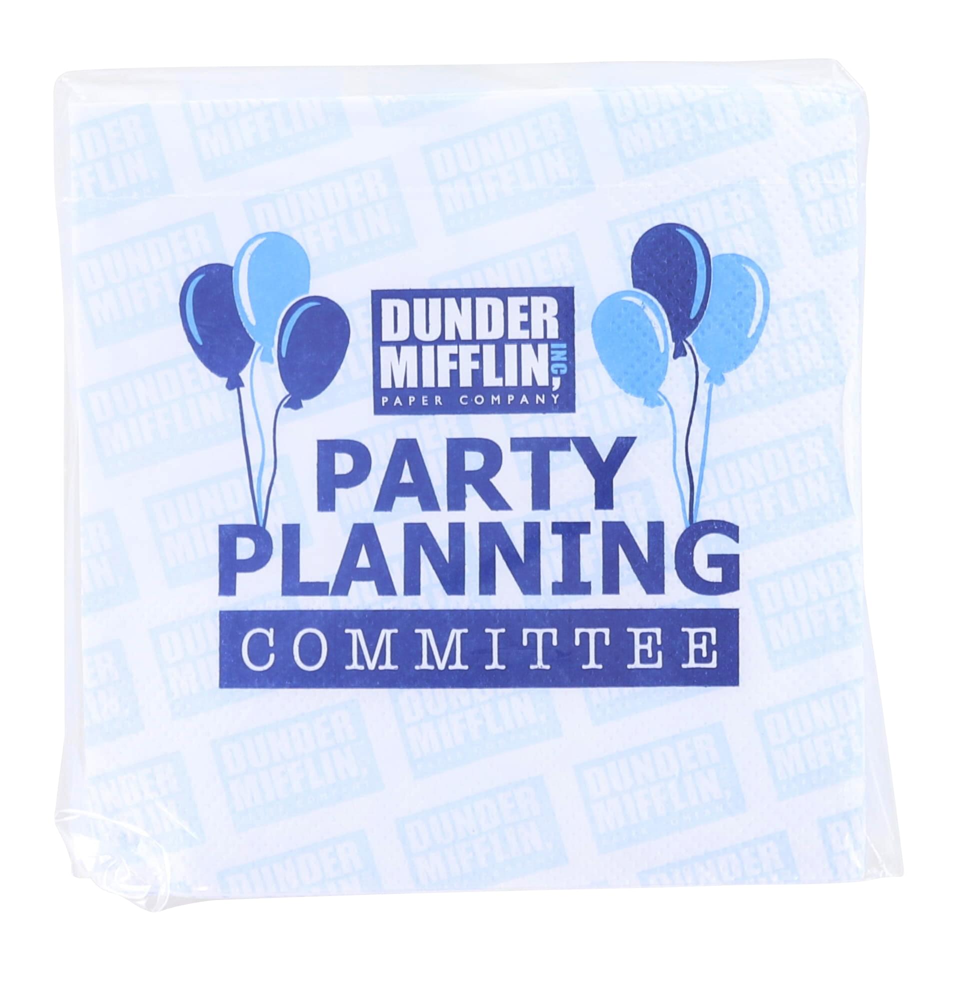 The Office Party Planning Committee 10 Inch Paper Napkins 40 Count