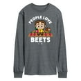 thumbnail image 1 of The Office - People Love Beets - Men's Long Sleeve T-Shirt, 1 of 4