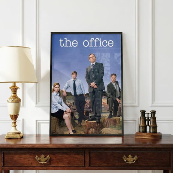 The Office Poster, Comedy TV Show Wall Art, Dunder Mifflin Print, Workplace Humor Decor, Sitcom Aesthetic Poster Unframed Size 24''x36'' GooGate
