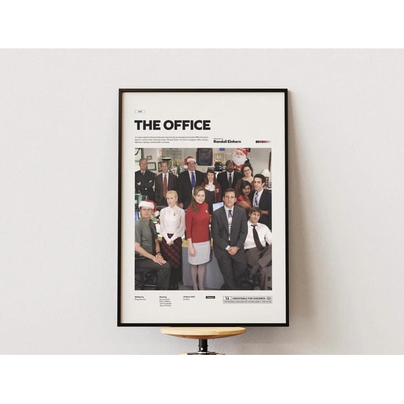 The Office Poster, Michael Scott Poster, Series Art Print, Movie Decor, Unframed Paper Poster 24x36in