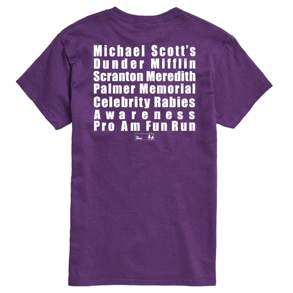 The Office - Rabies Fun Run - Men's Short Sleeve Graphic T-Shirt