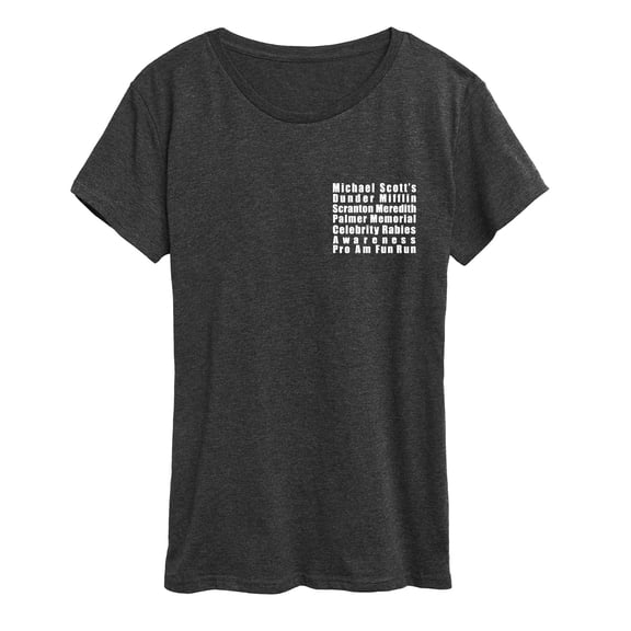 The Office - Rabies Fun Run - Women's Short Sleeve Graphic T-Shirt