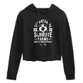thumbnail image 1 of The Office - Schrute Farms - Juniors Cropped Pullover Hoodie, 1 of 5
