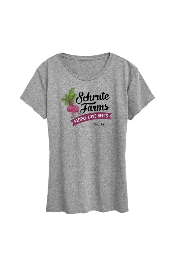 - Schrute Farms - Women's Short Sleeve Graphic T-Shirt