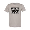 thumbnail image 1 of "The Office Shirt, Dinkin FLicka Michael Scott Shirt, Gift For Her, Funny Shirts, Unisex Fit, Gift For Him, Dinkin Flicka Shirt, Birthday T, Heather Stone, MEDIUM", 1 of 1
