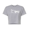 thumbnail image 1 of The Office - The Office Parkour Logo - Juniors Cropped Cotton Blend T-Shirt, 1 of 5