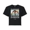 thumbnail image 1 of The Office - You Couldn't Handle - Juniors Cropped Cotton Blend T-Shirt, 1 of 5