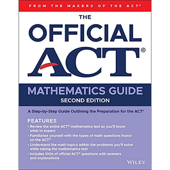 Pre-Owned The Official ACT Mathematics Guide (Paperback) 1119787335 9781119787334