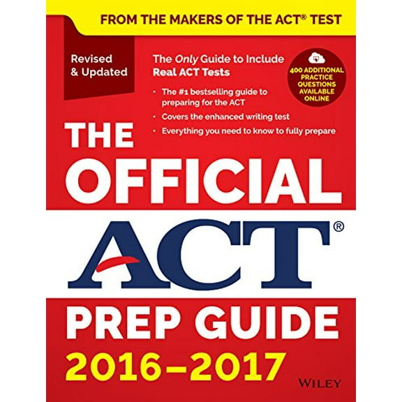 Pre-Owned The Official ACT Prep Guide, 2016 - 2017 (Paperback) 1119225418 9781119225416