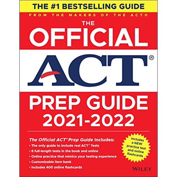 Pre-Owned The Official ACT Prep Guide 2021-2022 (Paperback) 1119787343 9781119787341