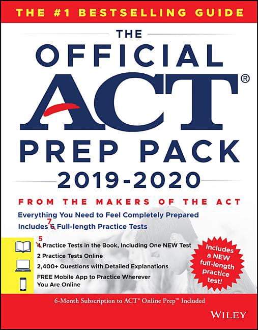 The Official ACT Prep Pack with 7 Full Practice Tests (5 in Official ...