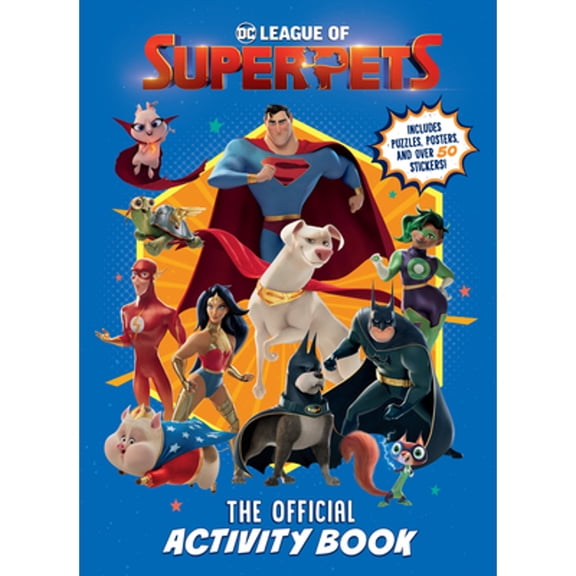 Pre-Owned DC League of Super-Pets: The Official Activity Book (DC League of Super-Pets Movie): Includes Puzzles, Posters, and Over 30 Stickers! (Paperback) 0593431960 9780593431962
