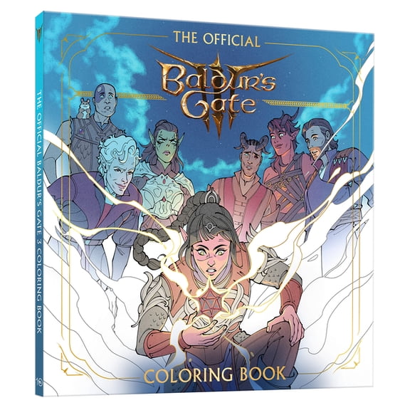 Dungeons & Dragons The Official Baldur's Gate 3 Coloring Book (Paperback)