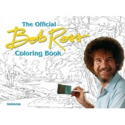 The Official Bob Ross Coloring Book Paperback
