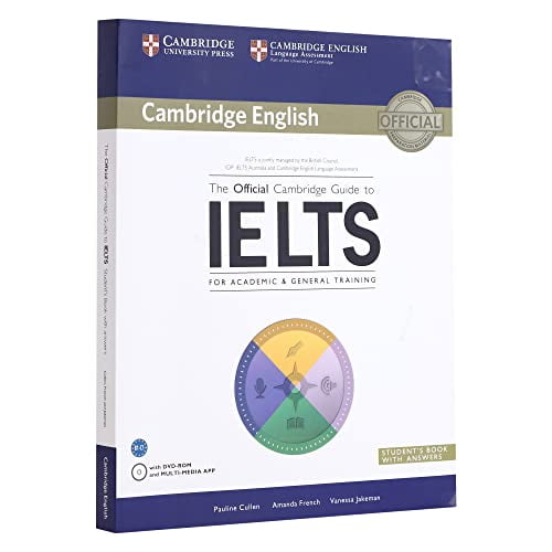 Pre-Owned The Official Cambridge Guide to IELTS Students Book with Answers with DVD ROM Paperback