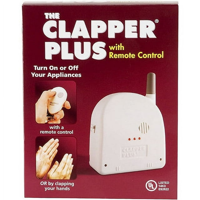The Official Clapper Plus Sound Activated On/Off Switch, 1 Each