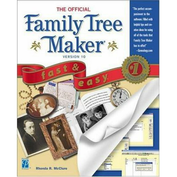 Pre-Owned The Official Family Tree Maker 10 Fast & Easy (Paperback) by Rhonda McClure