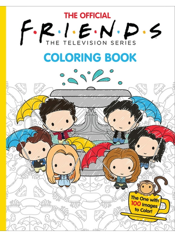 The Official Friends Coloring Book (Paperback)