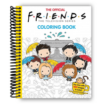 The Official Friends Coloring Book: The One with 100 Images to Color! (Spiral Bound)