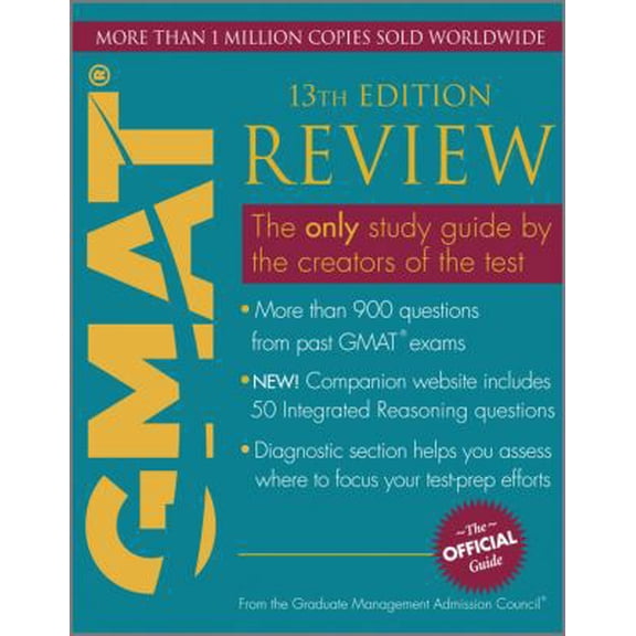 Pre-Owned GMAT REVIEW(13TH EDITION) (Paperback) 1119961874 9781119961871