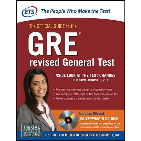 Pre-Owned The Official Guide to the GRE revised General Test (Paperback) 0071700528 9780071700528