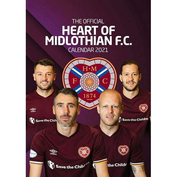 The Official Heart of Midlothian FC Calendar 2021 (Calendar)