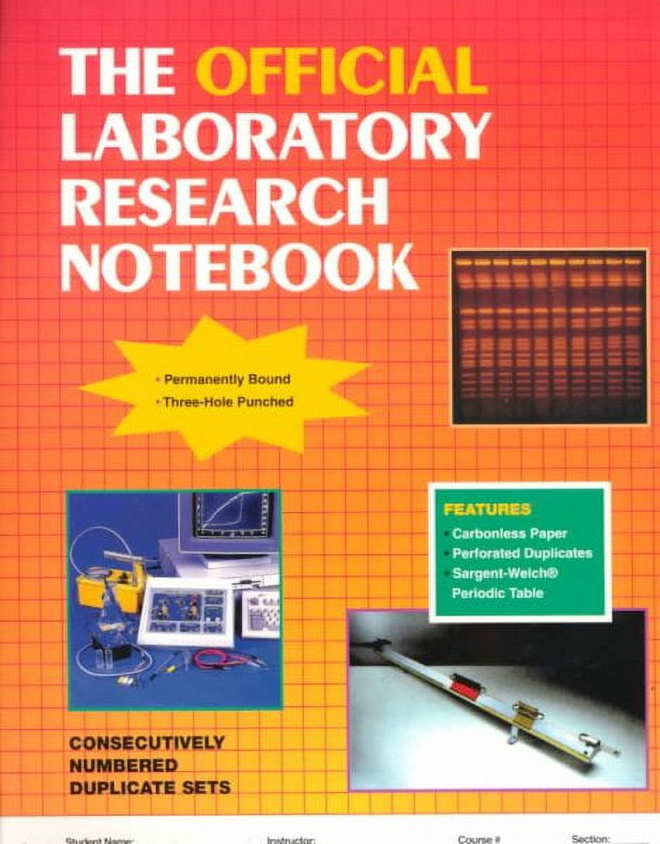 The Official Laboratory Research Notebook (100 Duplicate Sets