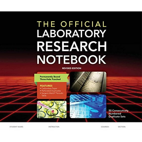 Pre-Owned The Official Laboratory Research Notebook (50 Duplicate Sets): . (Paperback) by Jones & Bartlett Learning