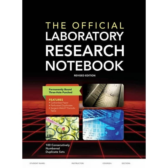 The Official Laboratory Research Notebook (100 Duplicate Sets): ., (Paperback)