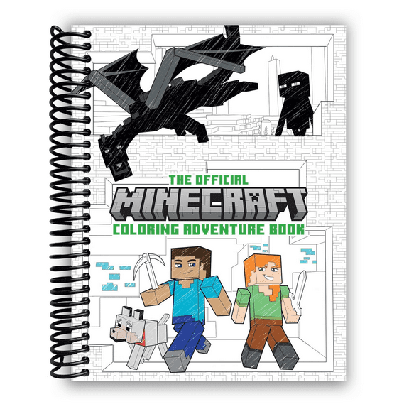 The Official Minecraft Coloring Adventures Book (Paperback)