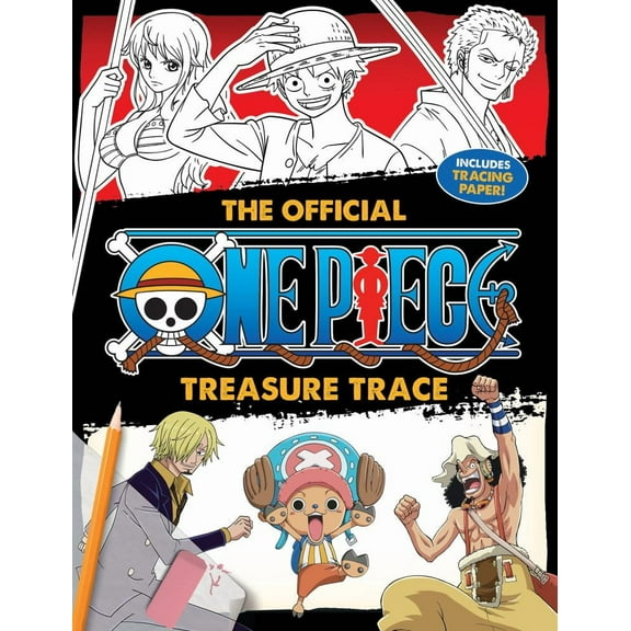 The Official One Piece Treasure Trace (Media Tie-In) (Media tie-in) (Paperback)