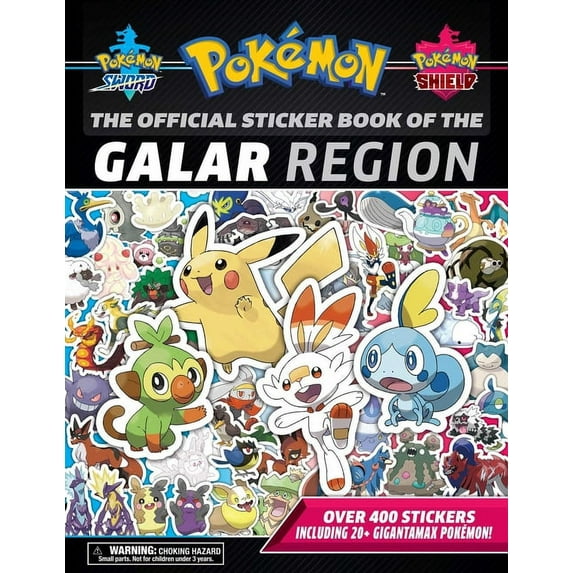 The Official Pokémon Sticker Book of the Galar Region (Paperback)
