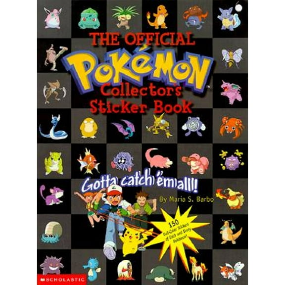 Pre-Owned Pokemon: The Official Collector's Sticker Book (Paperback) 0439106591 9780439106597