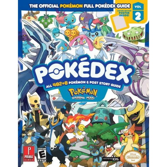 Pre-Owned The Official Pokemon Full Pokedex Guide: 2 (Prima Official Game Guide) Paperback