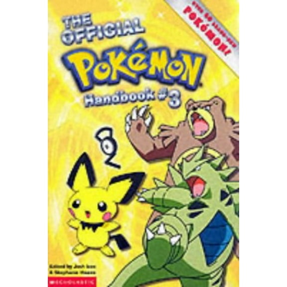 Pre-Owned The Official Pokemon Handbook III Pokemon S. by Josh Izzo Paperback Kids & Family English