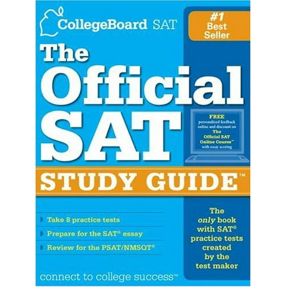 Pre-Owned The Official SAT Study Guide: For the New SAT (tm), 9780874477184, 0874477182, Paperback, Fourth Edition edition